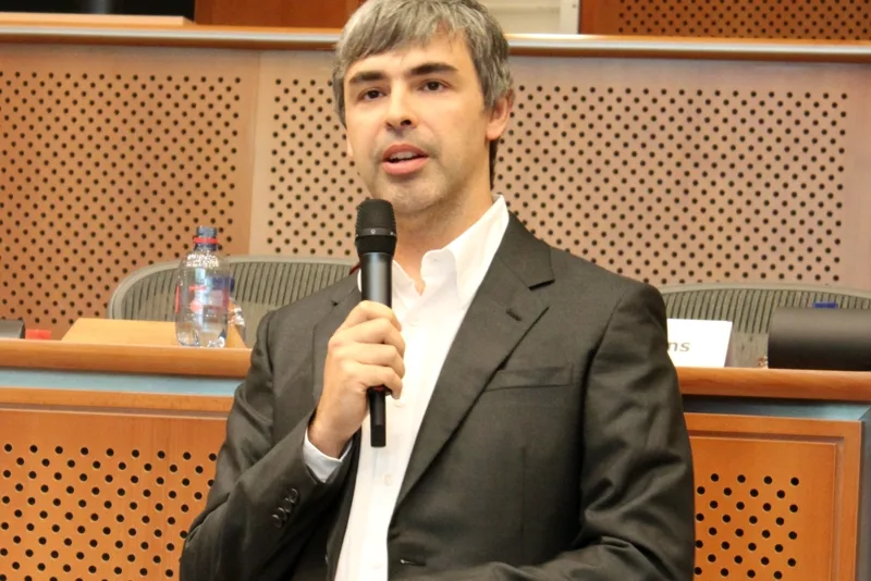 Larry Page at the European Parliament